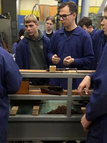 На изображении участники проекта для будущих абитуриентов «Два дня в НИТУ МИСИС»