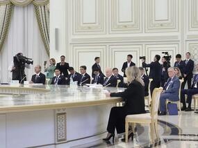 Заседание Совета глав правительств Содружества Независимых Государств в Ашхабаде
